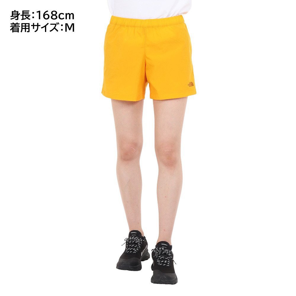 ザ・ノース・フェイス（THE NORTH FACE）（レディース）ショートパンツ バーサタイル ショーツ NBW42335 SG ゴールド ハーフパンツ
