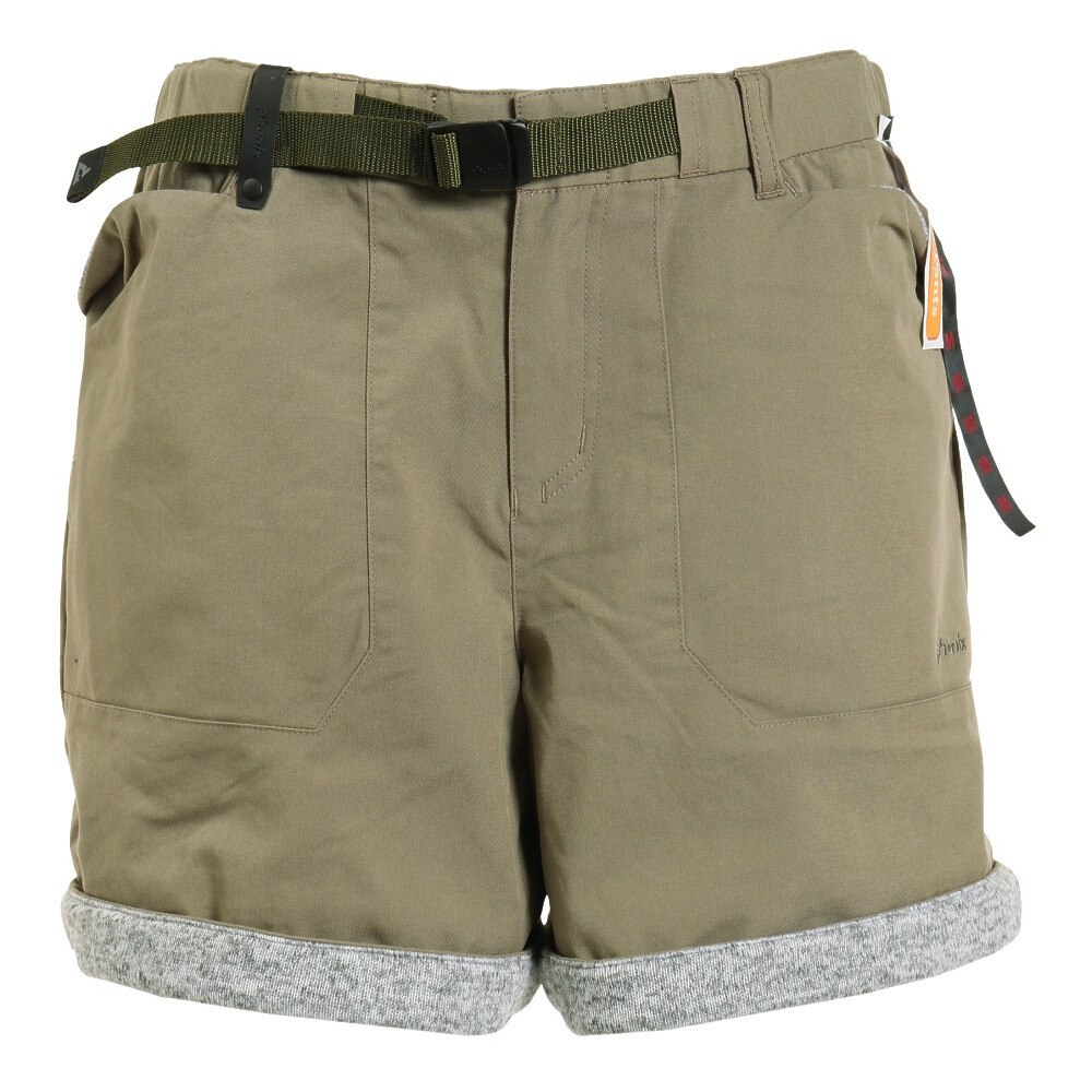  Briskly ショートパンツ PHA62SP70OD 緑 オリーブ M L 冬用