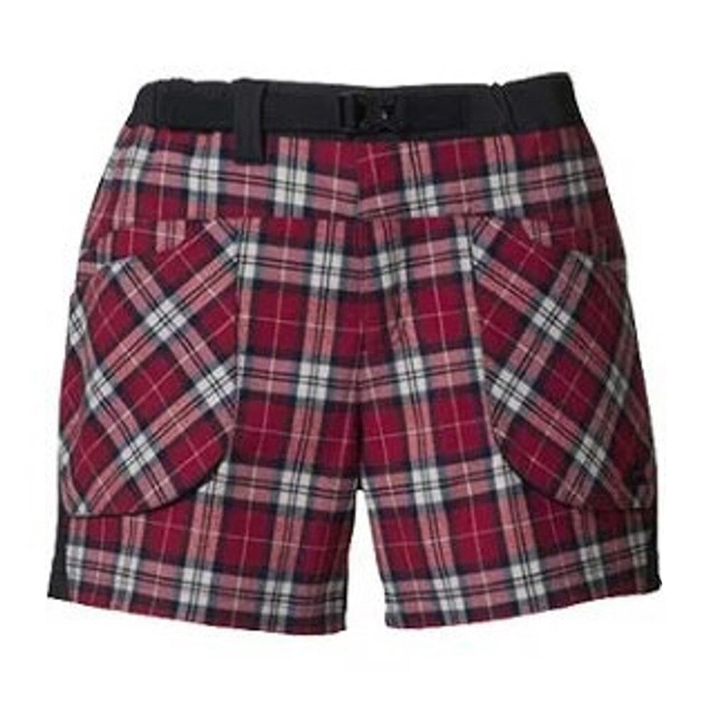  SLEEK チェック ショートパンツ PH562SP68 ARD2 赤 レッド S M L ナイロン