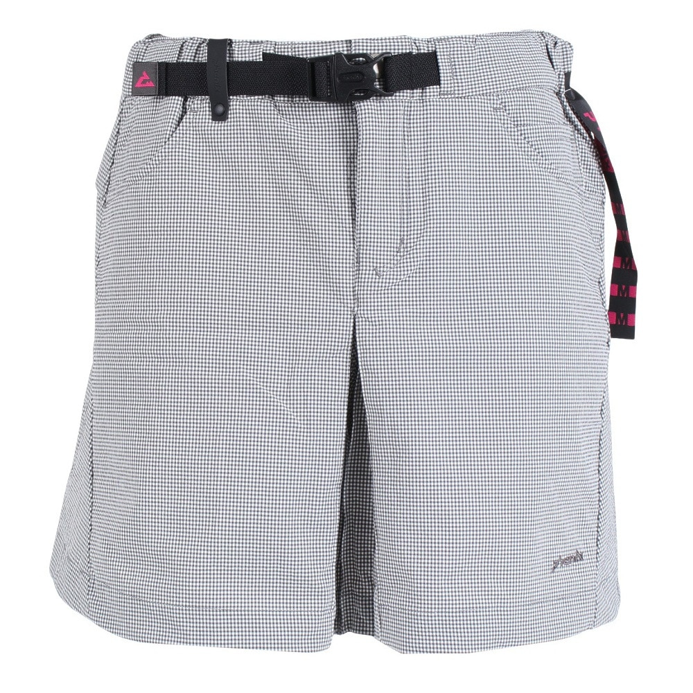 フェニックス（PHENIX）（レディース）AIRY ショートパンツ PHA22SP60 WT 白 ホワイト チェック 半ズボン ウエスト調節 はっ水  スポーツ用品はスーパースポーツゼビオ