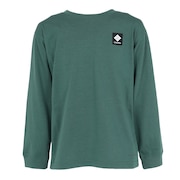 (キッズ)ユースフォートモーニング グラフィックロングスリーブTシャツ PY8679 375