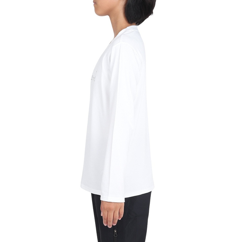 オンヨネ（ONYONE）（キッズ）ジュニア 長袖Tシャツ YADAKAINO ロゴTシャツ BIJ74101PA 100 ホワイト