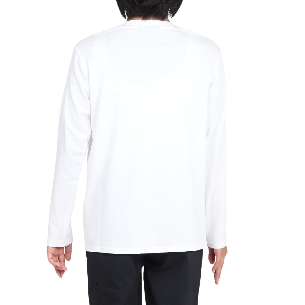 オンヨネ（ONYONE）（キッズ）ジュニア 長袖Tシャツ YADAKAINO ロゴTシャツ BIJ74101PA 100 ホワイト