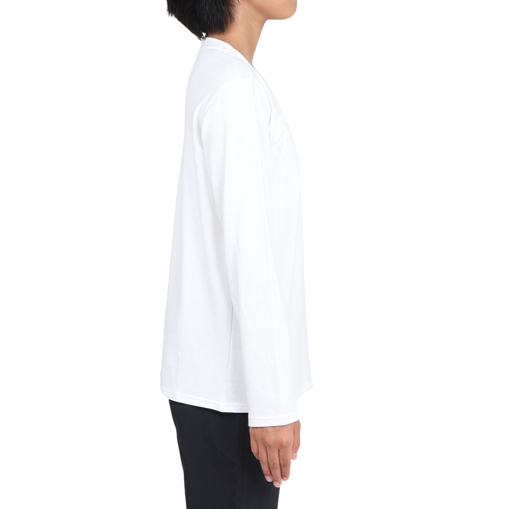 オンヨネ（ONYONE）（キッズ）ジュニア 長袖Tシャツ YADAKAINO ロゴTシャツ BIJ74101PA 100 ホワイト