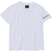 (キッズ)虫よけ加工 速乾 YADAKAINO ポケット付きロゴTシャツ BIJ74102P 100 ホワイト