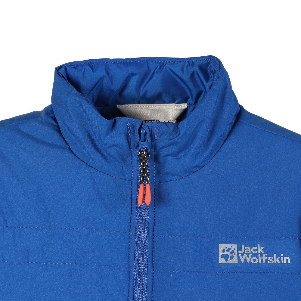 ジャックウルフスキン（JackWolfskin）（キッズ）アンダーウェア ハルドールハイブリット ジャケット キッズ A60307-C0411