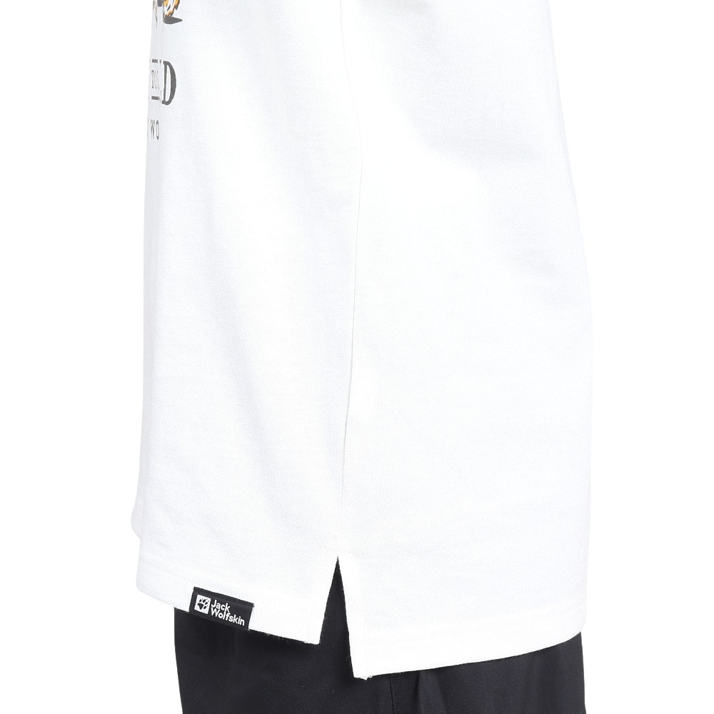 ジャックウルフスキン（JackWolfskin）（キッズ）ジュニア アンダーウェア ウルフプリント ロングスリーブTシャツ A63214-5055