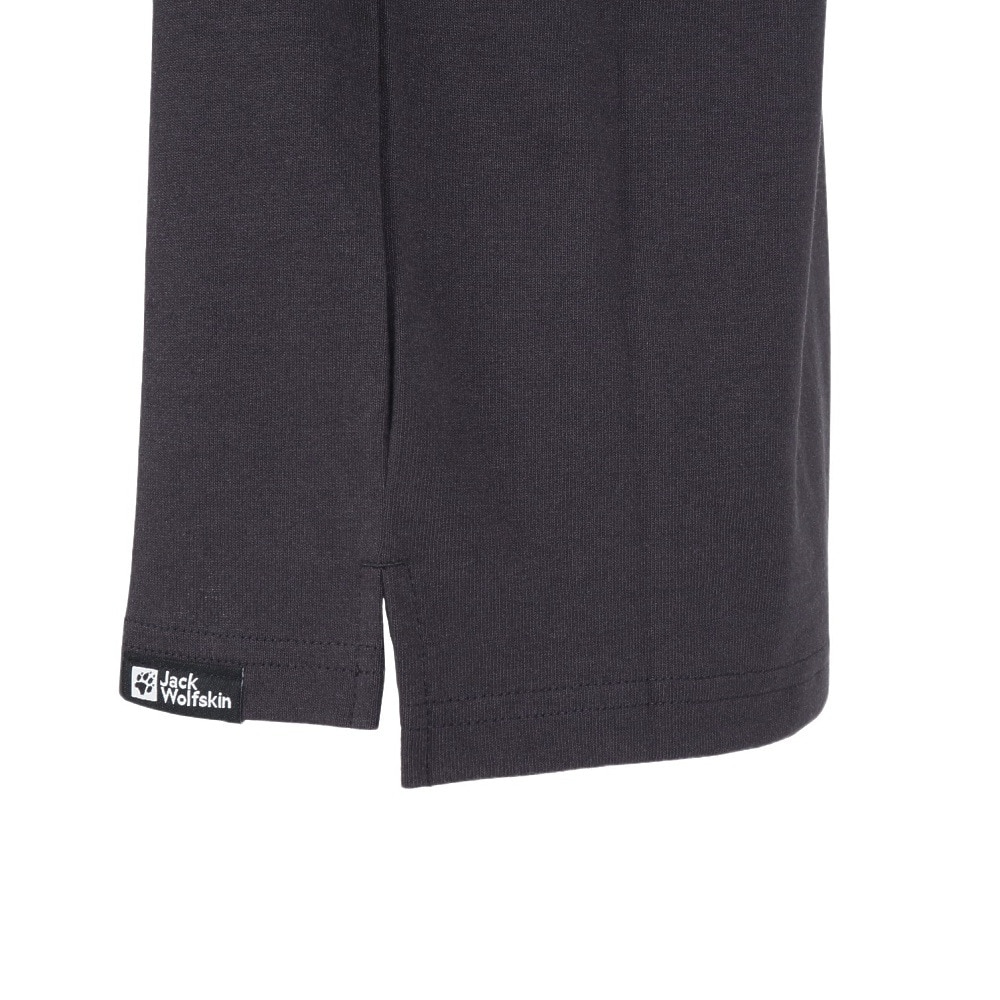 ジャックウルフスキン（JackWolfskin）（キッズ）ジュニア アンダーウェア ウルフプリント ロングスリーブTシャツ A63214-6350