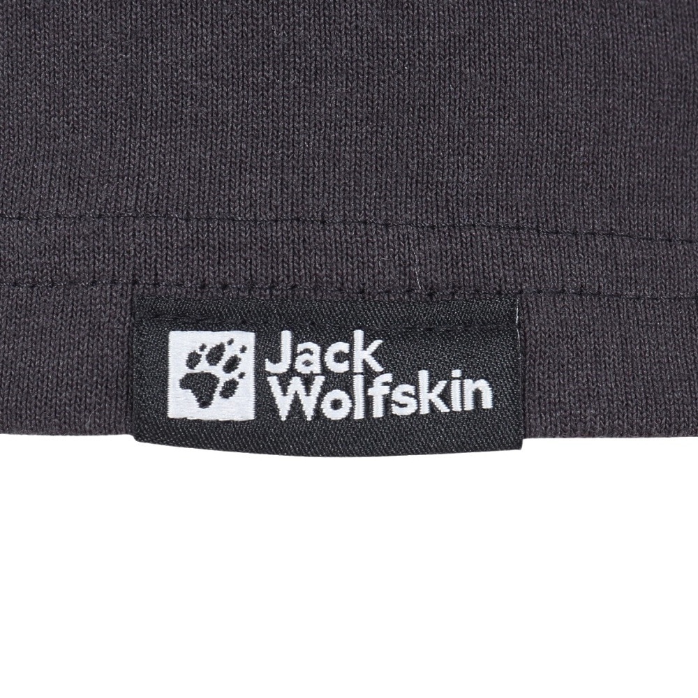 ジャックウルフスキン（JackWolfskin）（キッズ）ジュニア アンダーウェア ウルフプリント ロングスリーブTシャツ A63214-6350