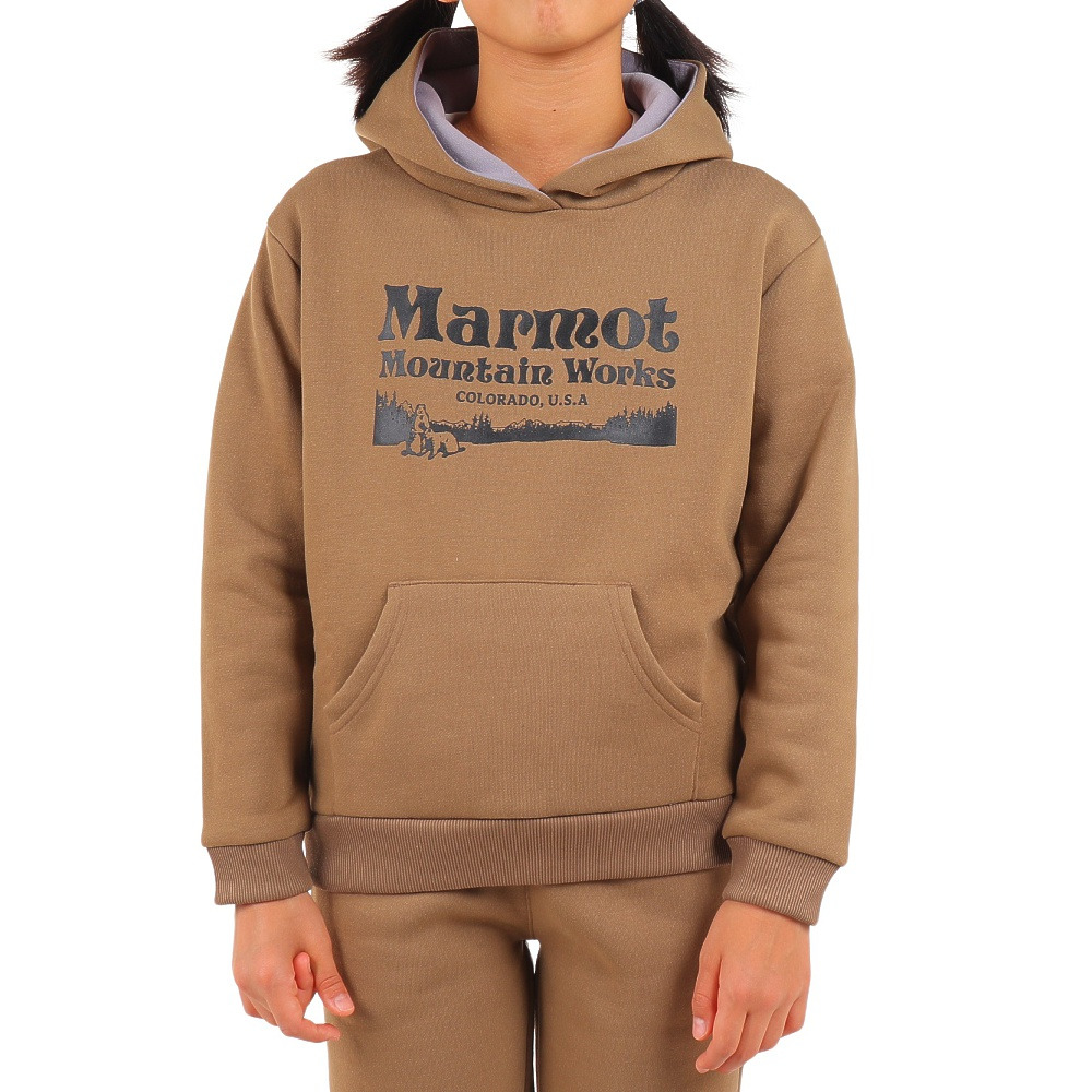 マーモット（Marmot）（キッズ）ジュニア ヘリテージロゴパーカ TSFKC201-M006