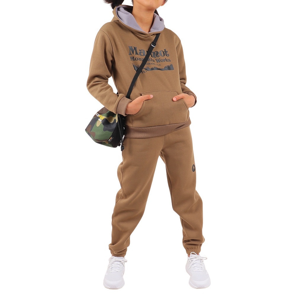 マーモット（Marmot）（キッズ）ジュニア ヘリテージロゴパーカ TSFKC201-M006