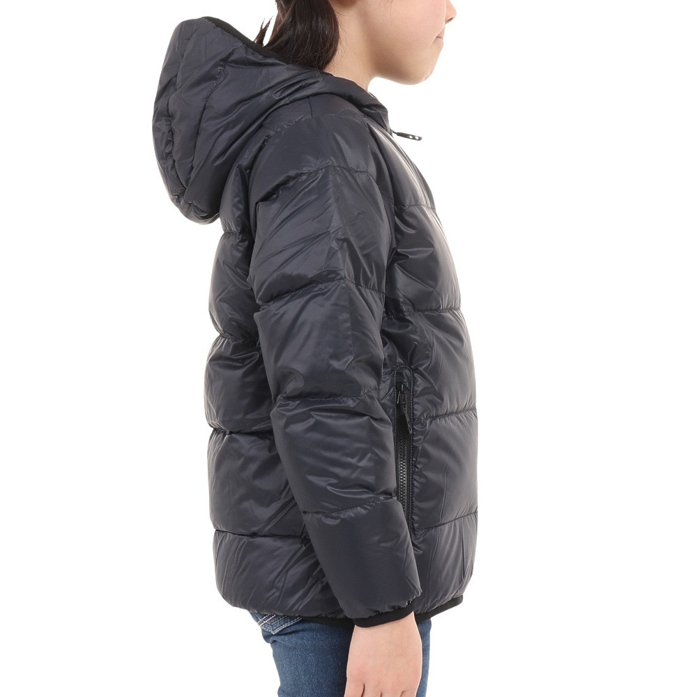 マーモット（Marmot）（キッズ）ジュニア 750FP プライムダウンジャケット TSFKD201-M001 ブラック 収納袋付