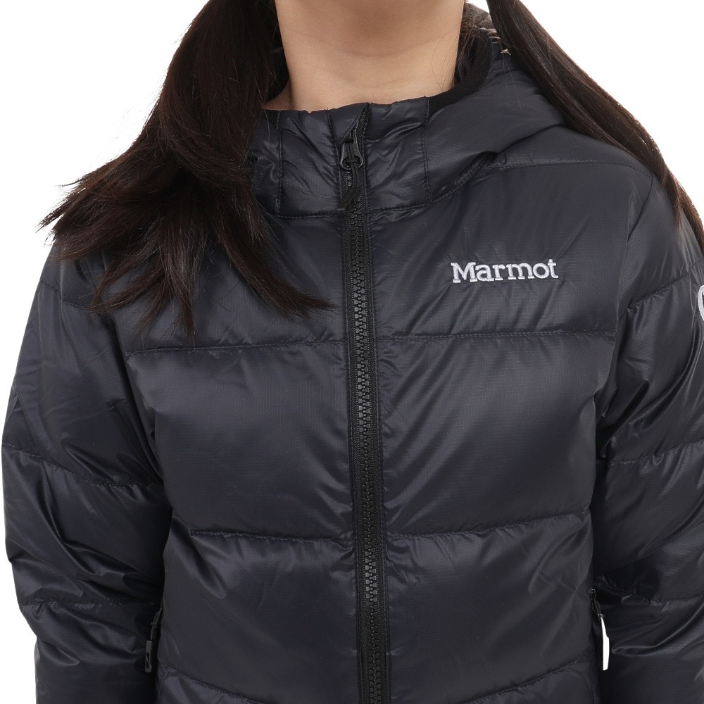 マーモット（Marmot）（キッズ）ジュニア 750FP プライムダウンジャケット TSFKD201-M001 ブラック 収納袋付