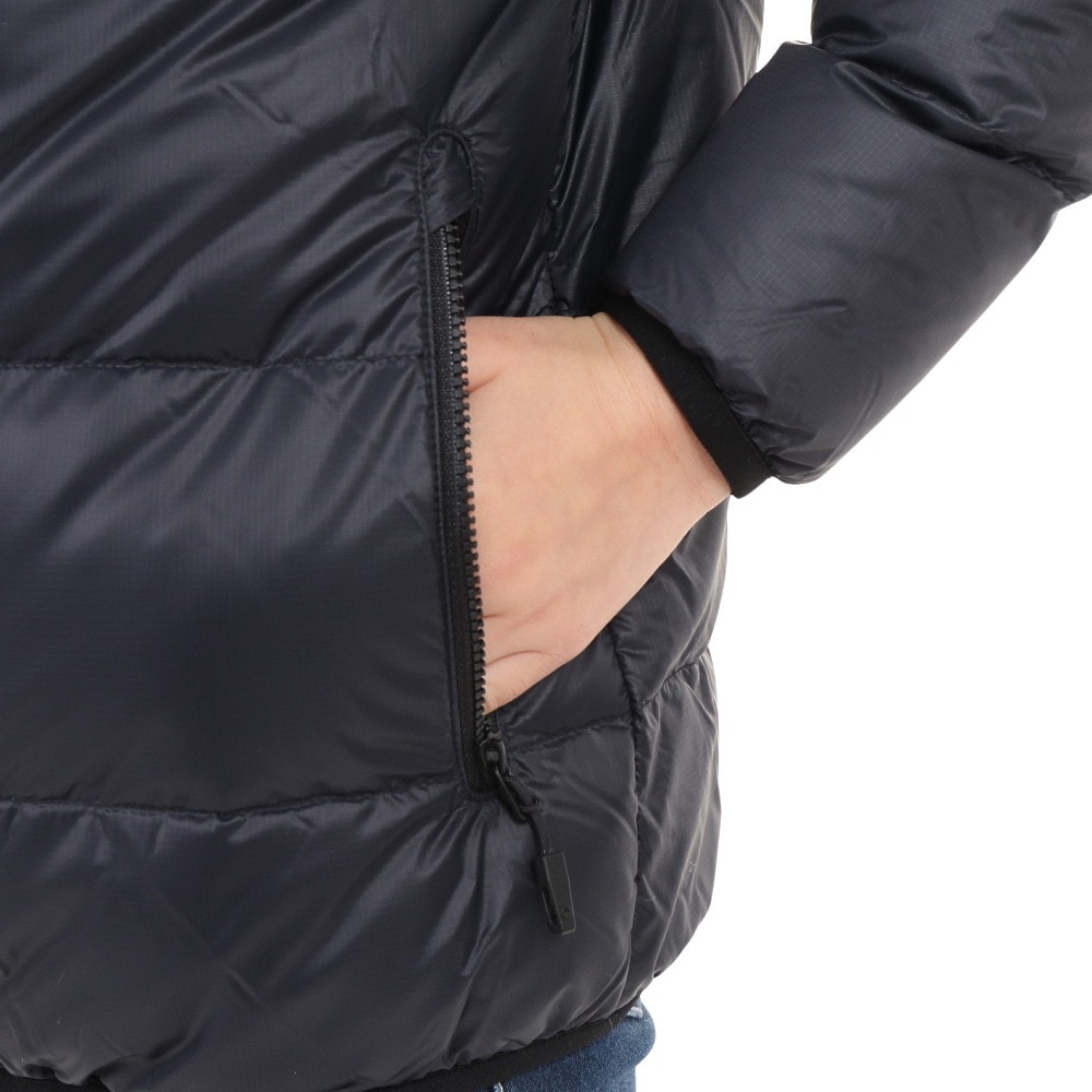マーモット（Marmot）（キッズ）ジュニア 750FP プライムダウンジャケット TSFKD201-M001 ブラック 収納袋付