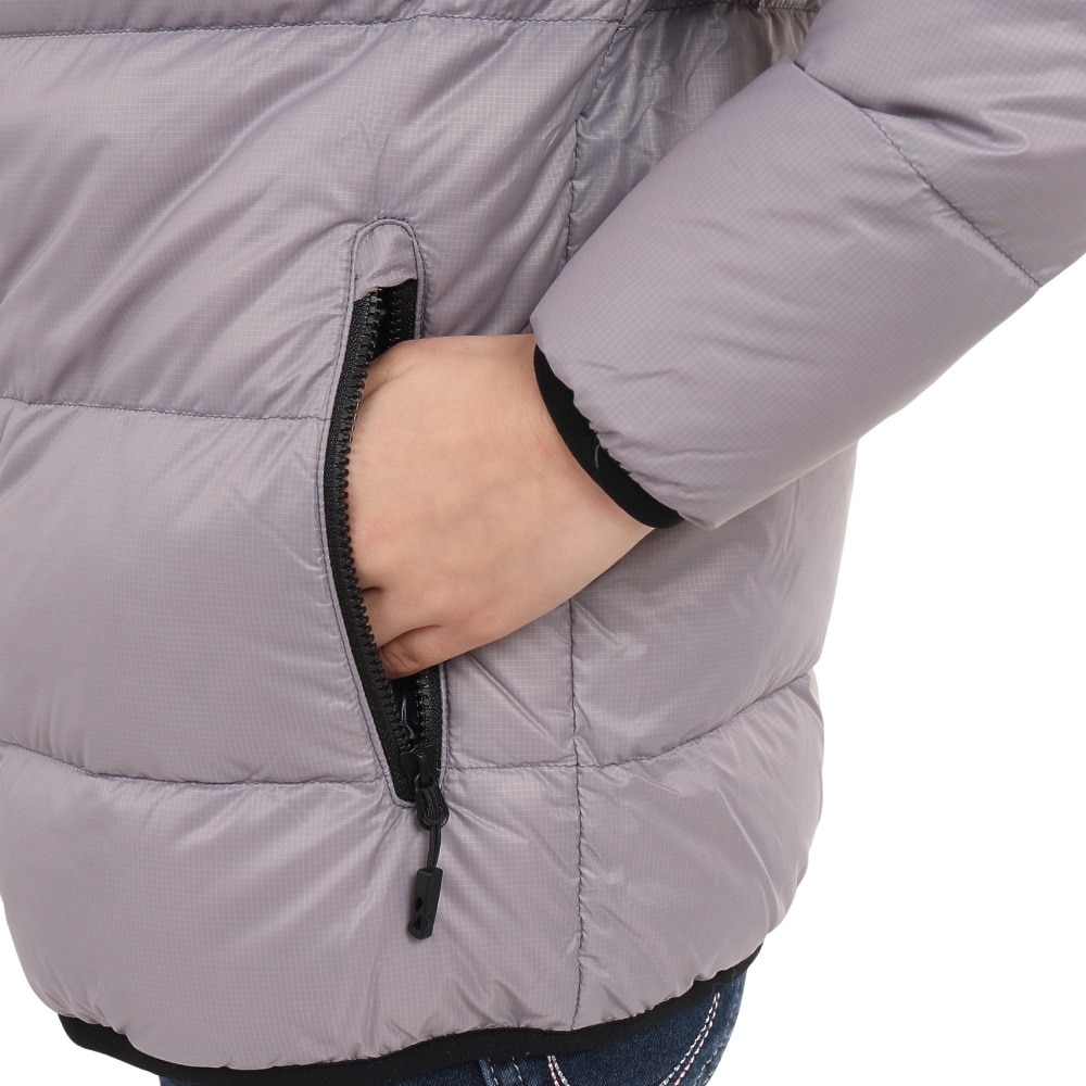 マーモット（Marmot）（キッズ）ジュニア 750FP プライムダウンジャケット TSFKD201-M005 グレー 収納袋付