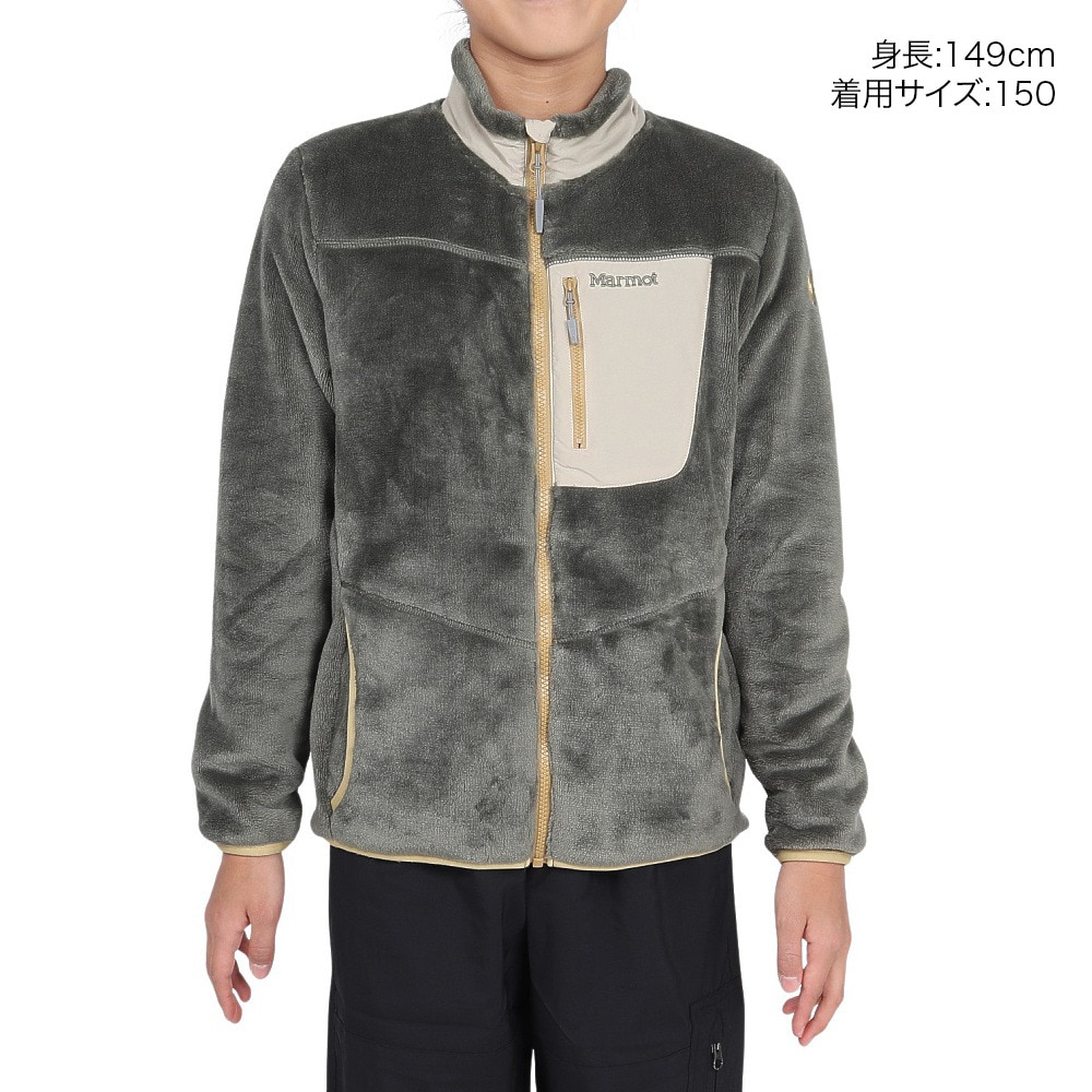 マーモット（Marmot）（キッズ）キッズ バイガンフリースジャケット TSAKF104-KHAKI