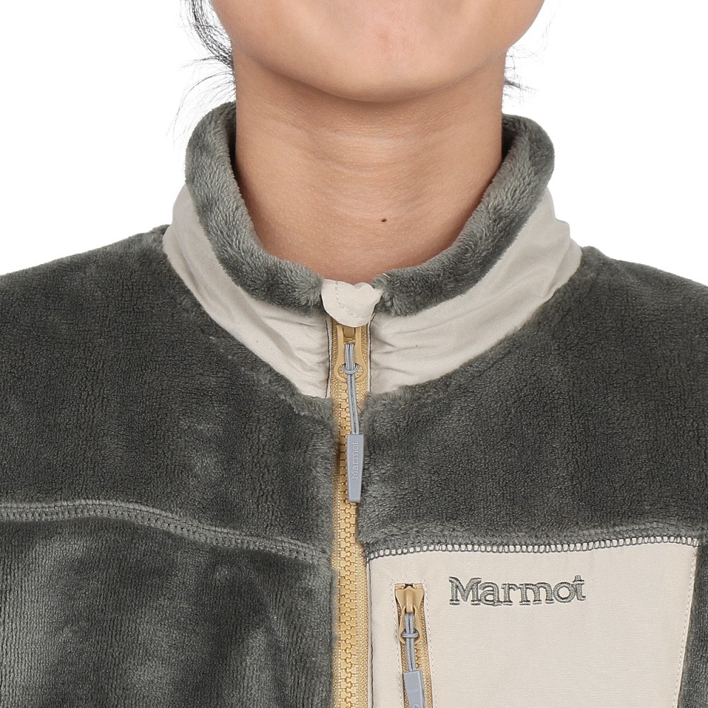 マーモット（Marmot）（キッズ）キッズ バイガンフリースジャケット TSAKF104-KHAKI