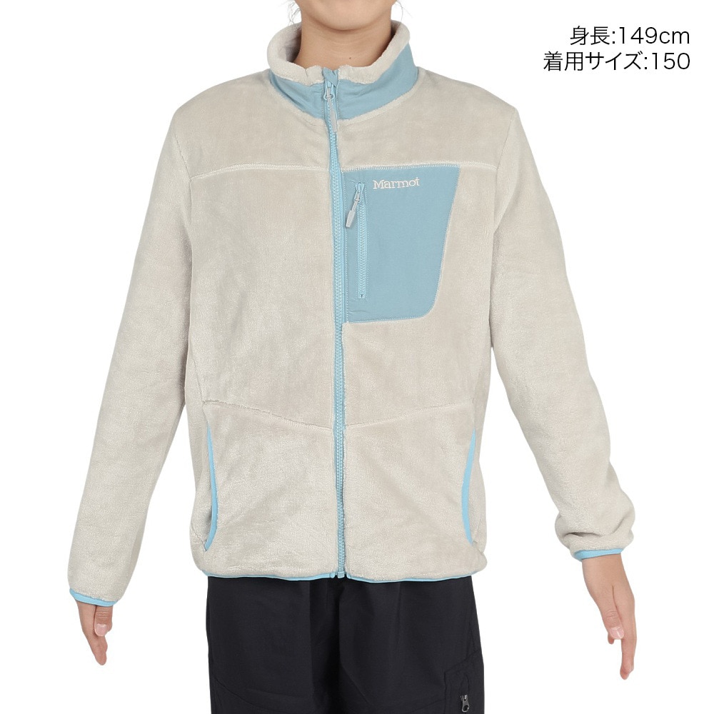 マーモット（Marmot）（キッズ）キッズ バイガンフリースジャケット TSAKF104-LGRAY