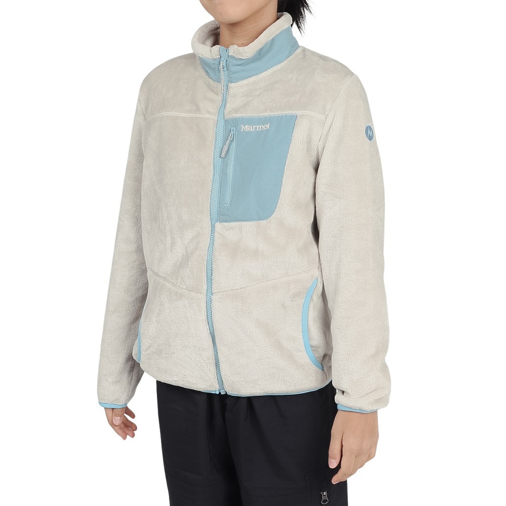 マーモット（Marmot）（キッズ）キッズ バイガンフリースジャケット TSAKF104-LGRAY