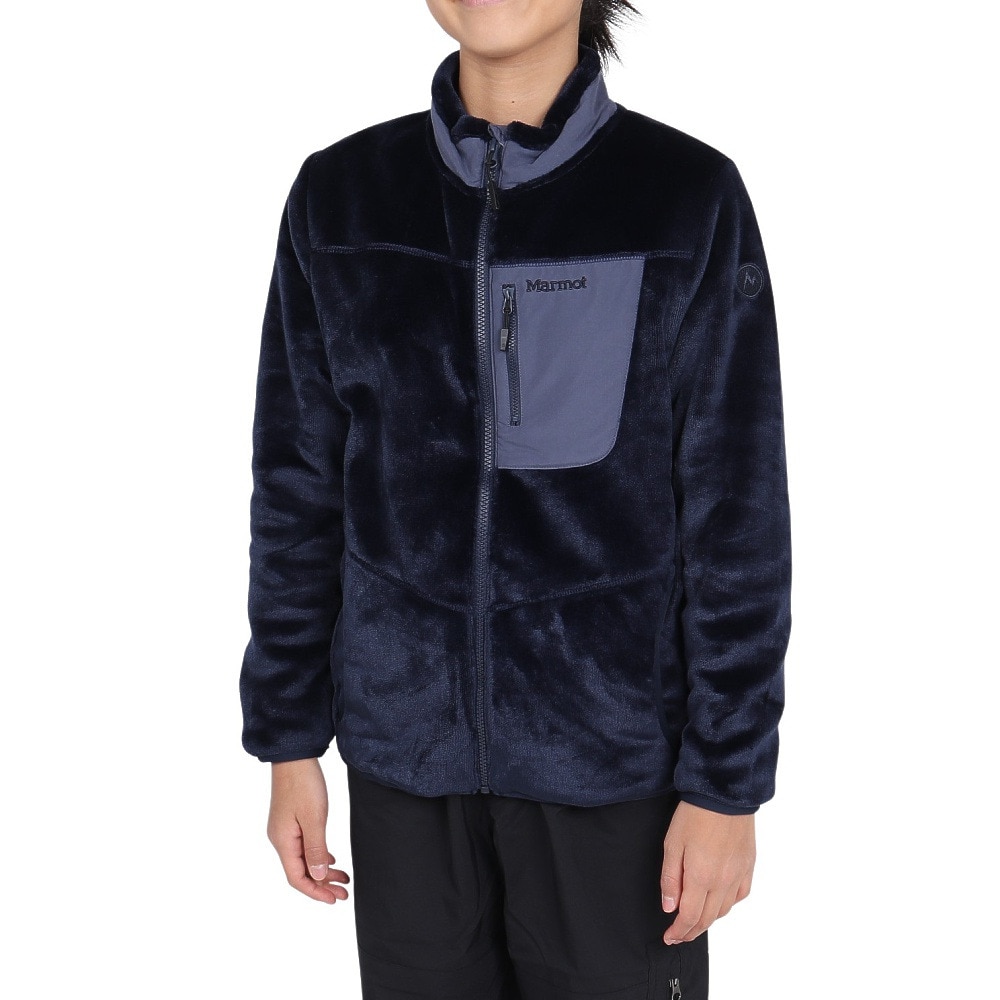 マーモット（Marmot）（キッズ）キッズ バイガンフリースジャケット TSAKF104-NVY