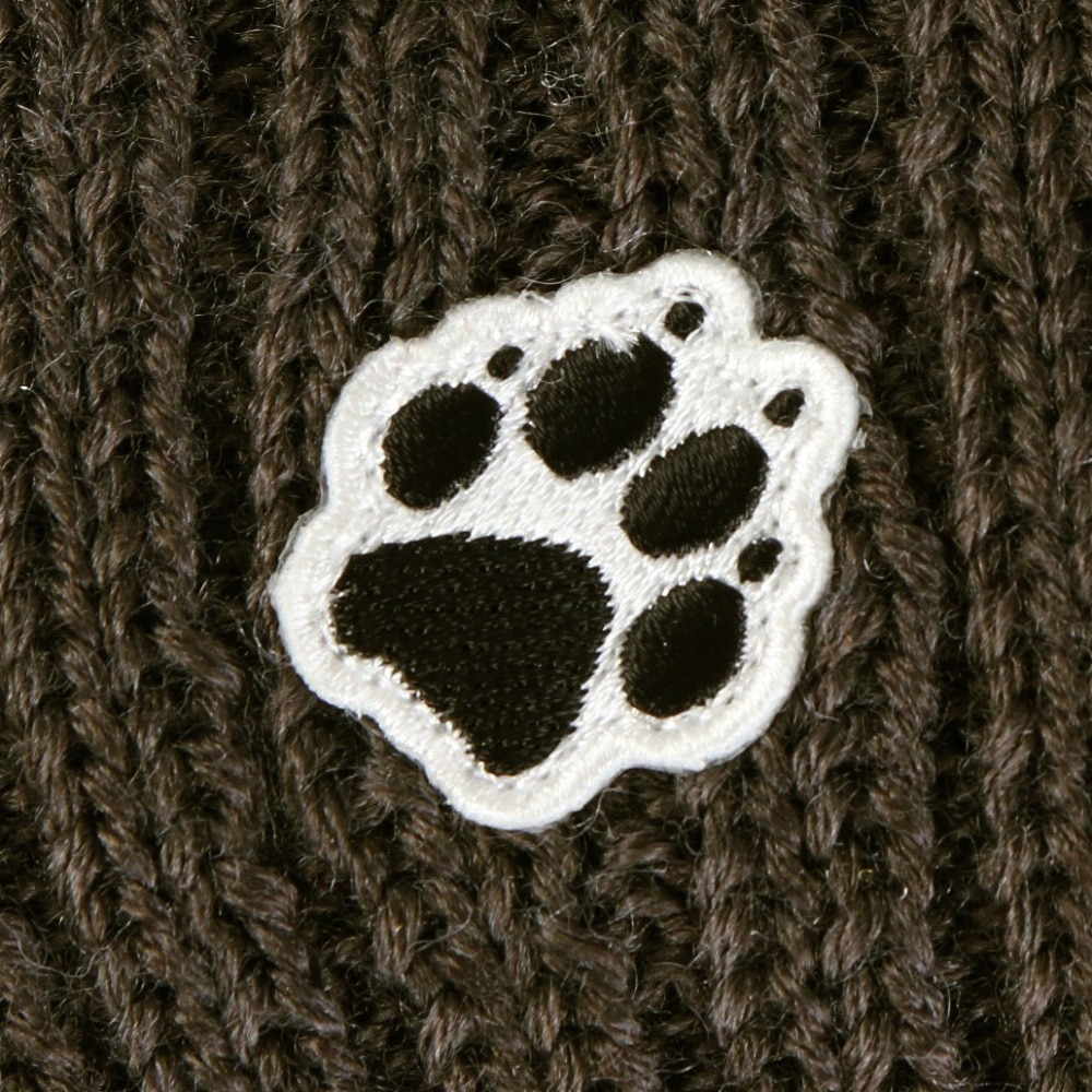 ジャックウルフスキン（JackWolfskin）（キッズ）キッズ ニット帽 PAWワッペン ビーニー A63646-6203