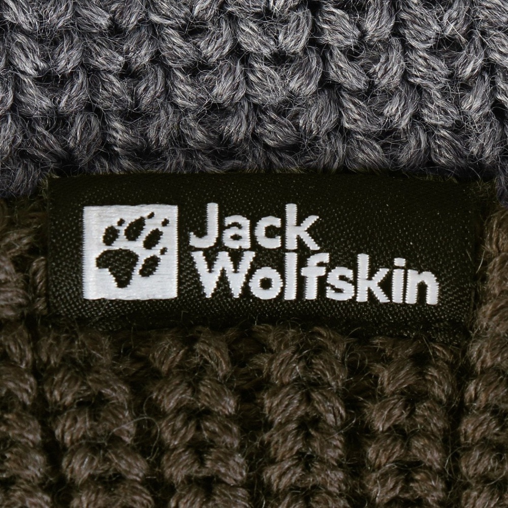 ジャックウルフスキン（JackWolfskin）（キッズ）キッズ ニット帽 PAWワッペン ビーニー A63646-6203