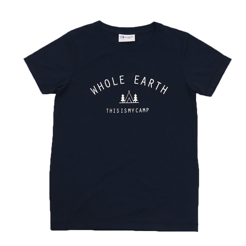  ジュニア ロゴ 半袖Tシャツ WE21KA10 NVY 