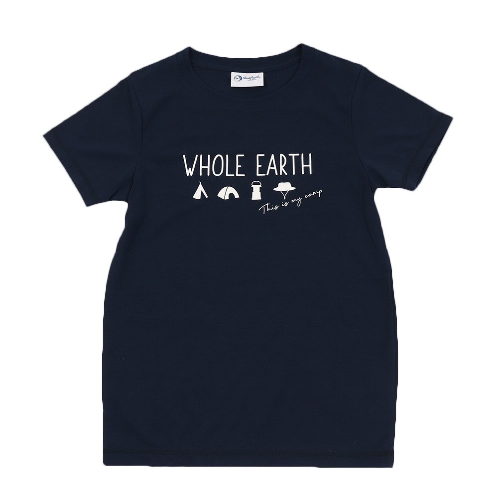  ジュニア ロゴ 半袖Tシャツ WE21KA11 NVY 