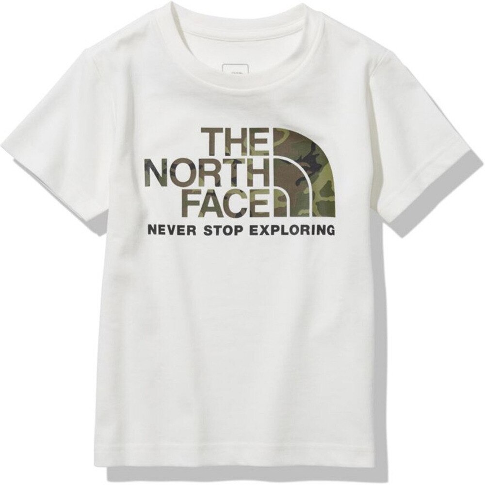  カモ ロゴ 半袖Tシャツ NTJ32145 W