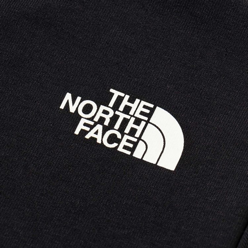 ノースフェイス（THE NORTH FACE）（キッズ）ジュニア 長袖 Tシャツ ロンT ロングスリーブスモールスクエアロゴTシャツ NTJ32357 K ブラック ロゴT UVカット