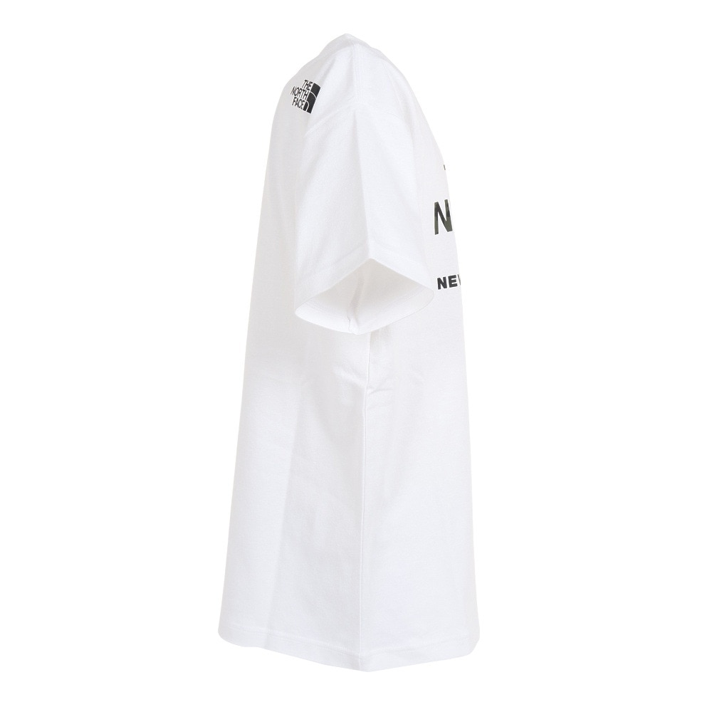 ザ・ノース・フェイス（THE NORTH FACE）（キッズ）半袖 Tシャツ ショートスリーブ カモロゴTシャツ NTJ32359 W ホワイト トップス UVカット クルーネック
