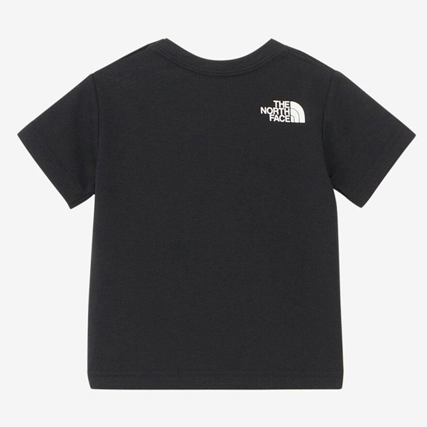 ノースフェイス（THE NORTH FACE）（キッズ）ベビー 半袖Tシャツ スモールスクエアロゴ NTB32358 K