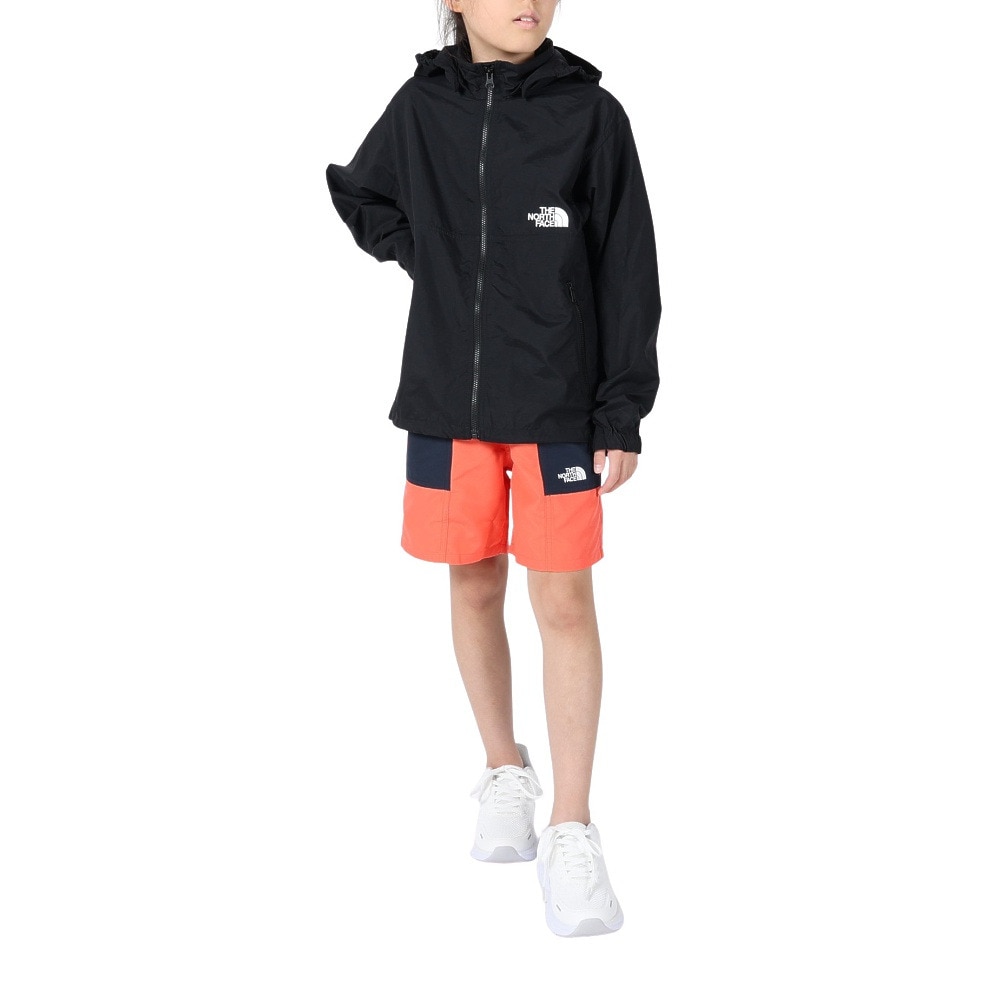 ノースフェイス（THE NORTH FACE）（キッズ）ジュニア コンパクトジャケット NPJ72310 K ブラック