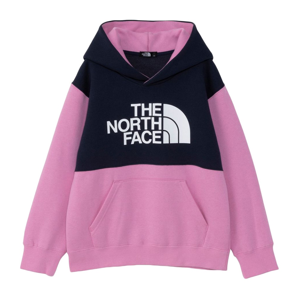 ノースフェイス（THE NORTH FACE）（キッズ）ジュニア パーカー スウェット ロゴフーディ NTJ62264 OU ピンク |  アウトドア・キャンプ用品はエルブレス
