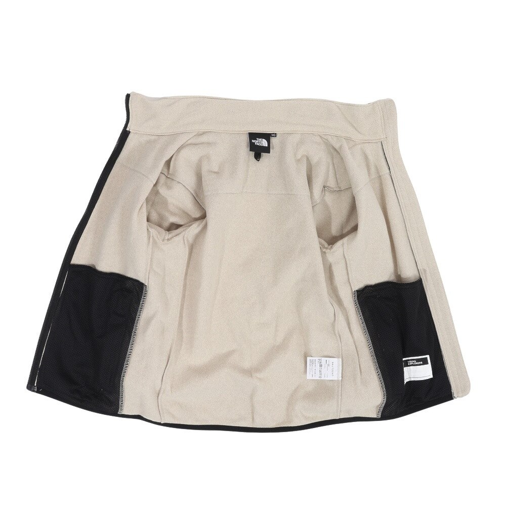ザ・ノース・フェイス（THE NORTH FACE）（キッズ）ジュニア フリースジャケット ZI MT VERSA MIC ジャケット NAJ72247 OM オフホワイト