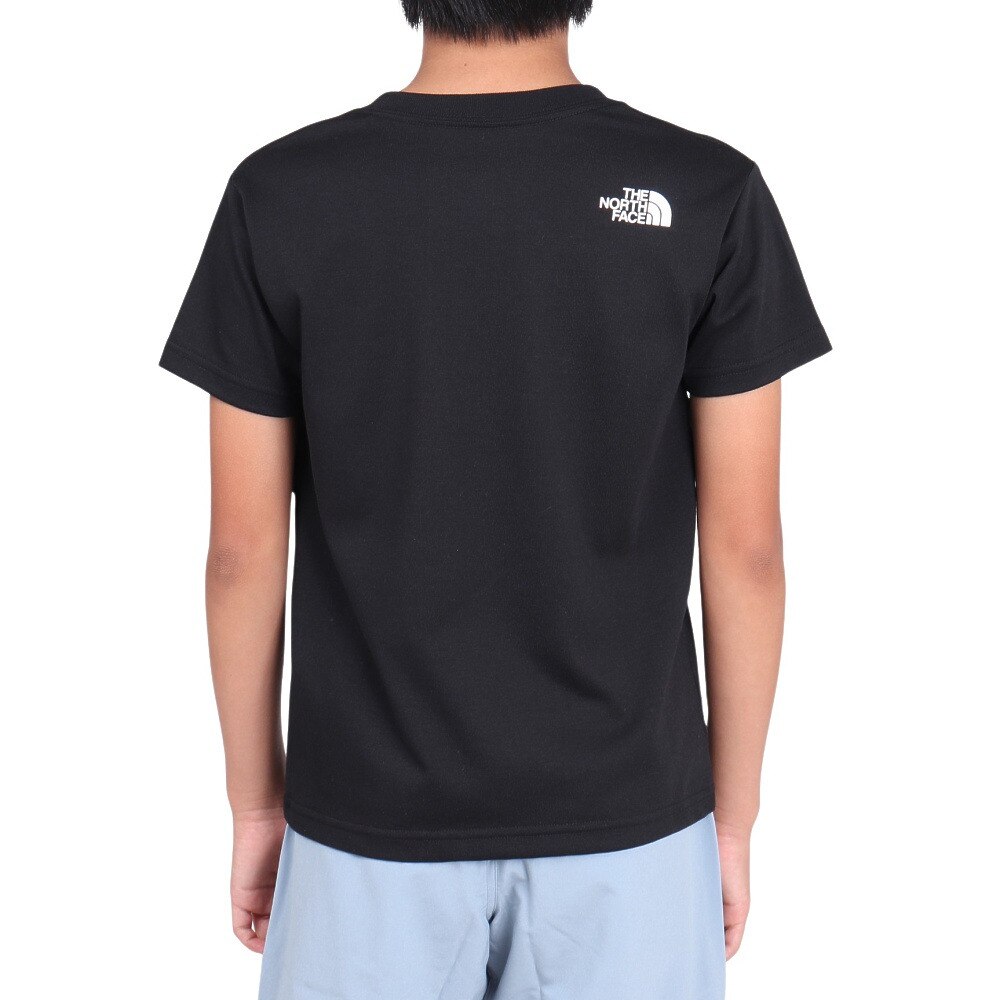 ザ・ノース・フェイス（THE NORTH FACE）（キッズ）キッズ 半袖Tシャツ ヌプシ NTJ32432 K