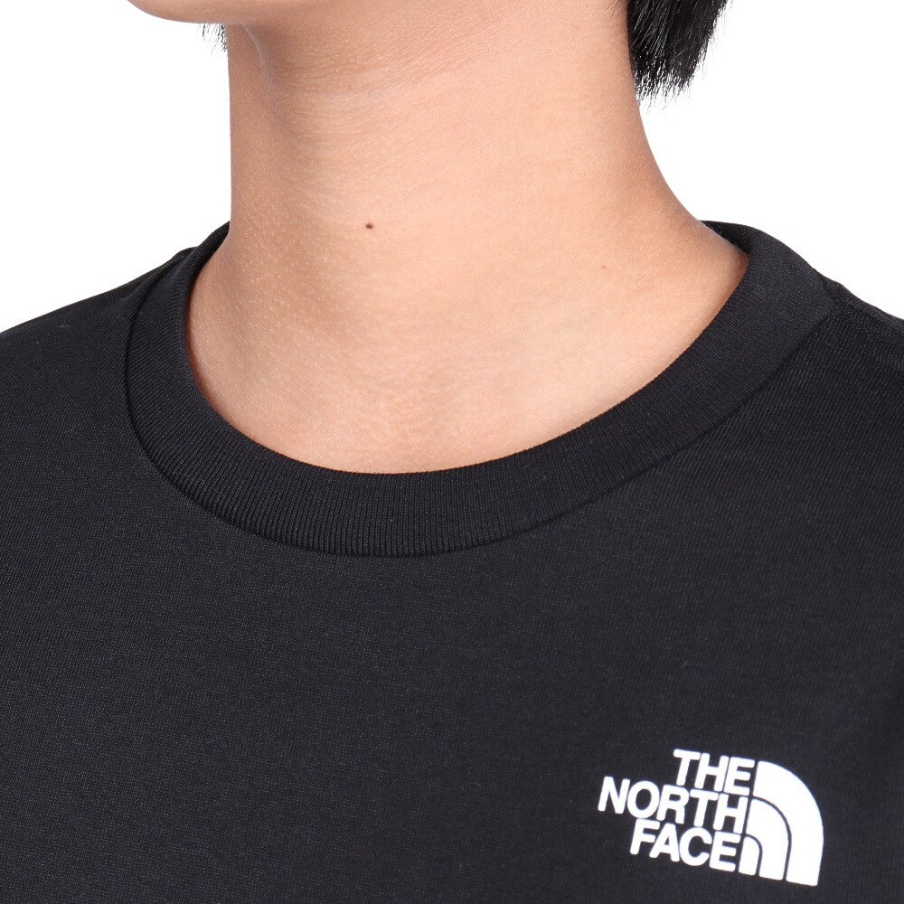 ザ・ノース・フェイス（THE NORTH FACE）（キッズ）キッズ 半袖Tシャツ ヌプシ NTJ32432 K
