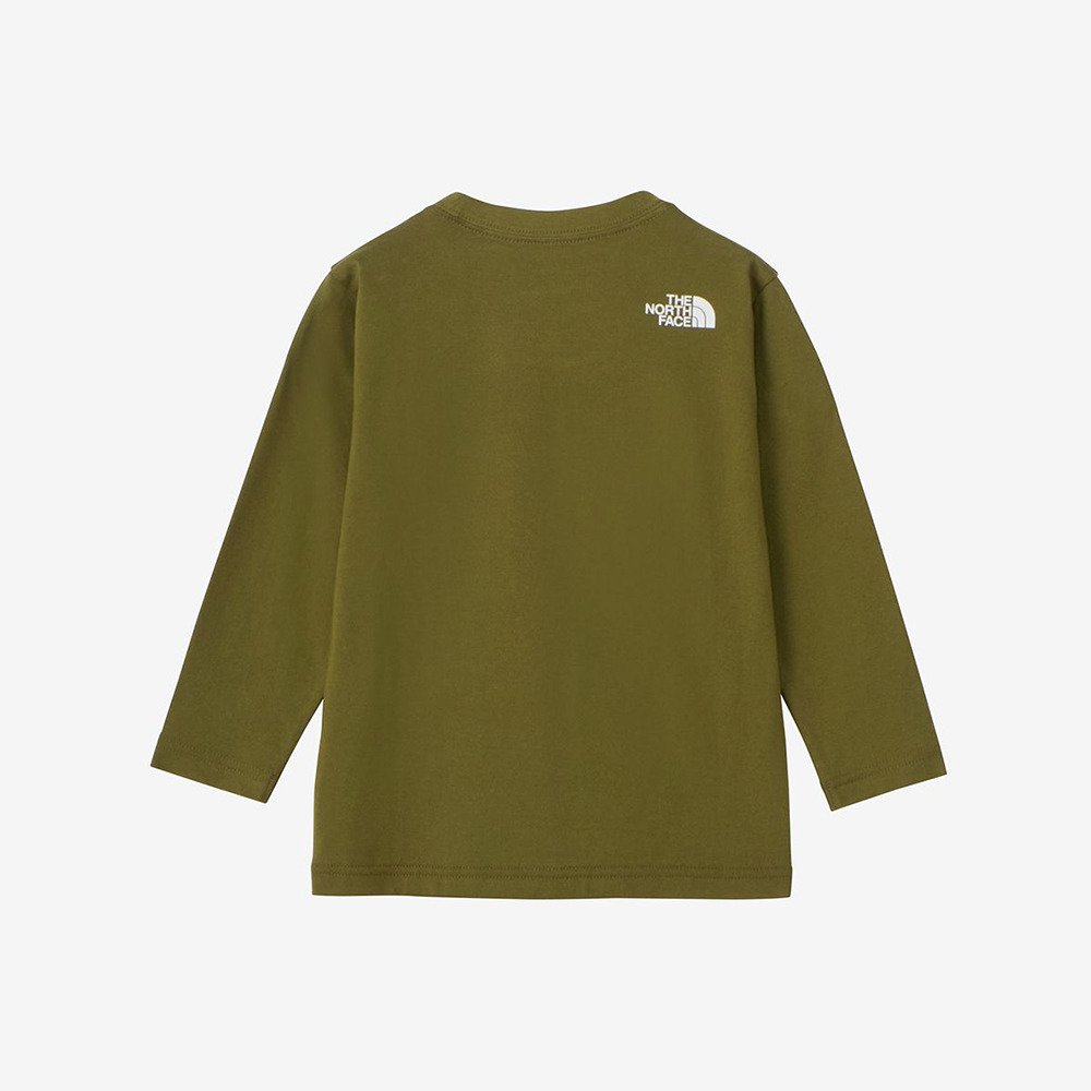 ザ・ノース・フェイス（THE NORTH FACE）（キッズ）トドラー ロングスリーブ グラフィック スクエアロゴTシャツ NTT82435 FO