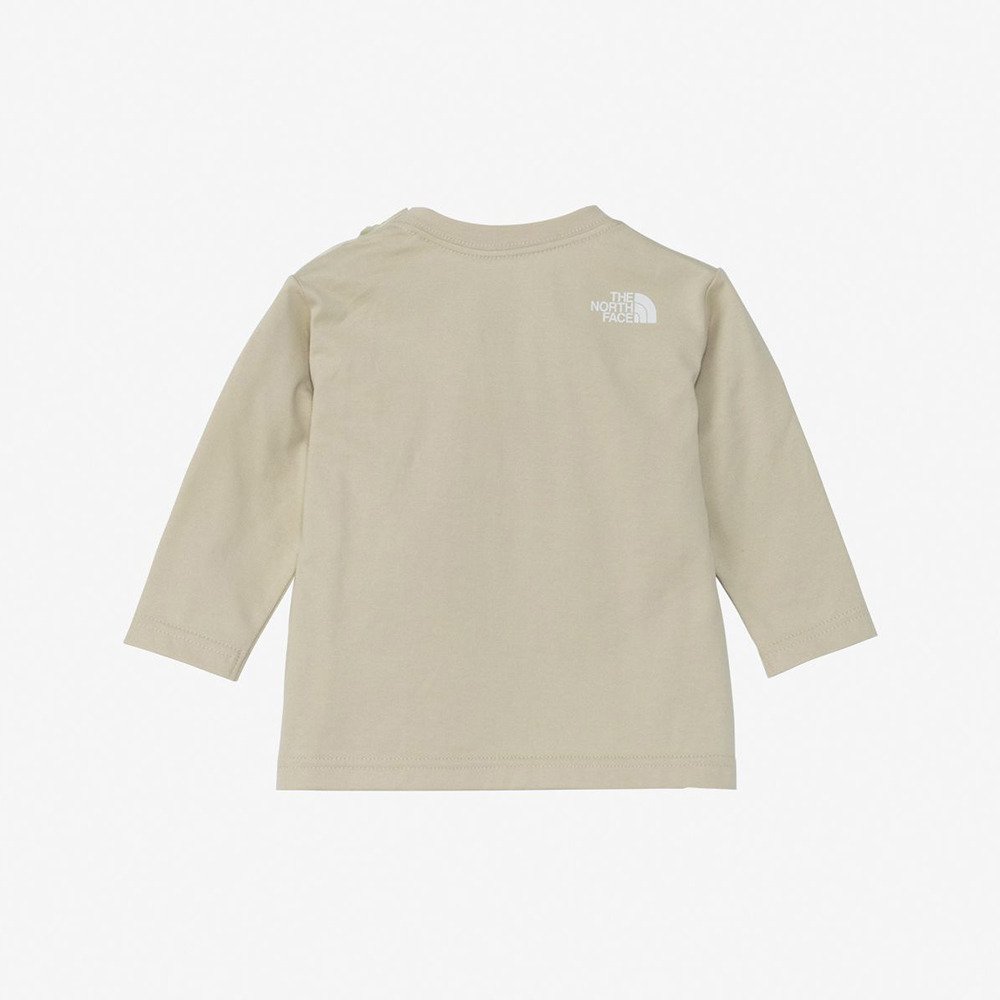 ザ・ノース・フェイス（THE NORTH FACE）（キッズ）ロングスリーブ グラフィック スクエアロゴTシャツ NTB82401 GL