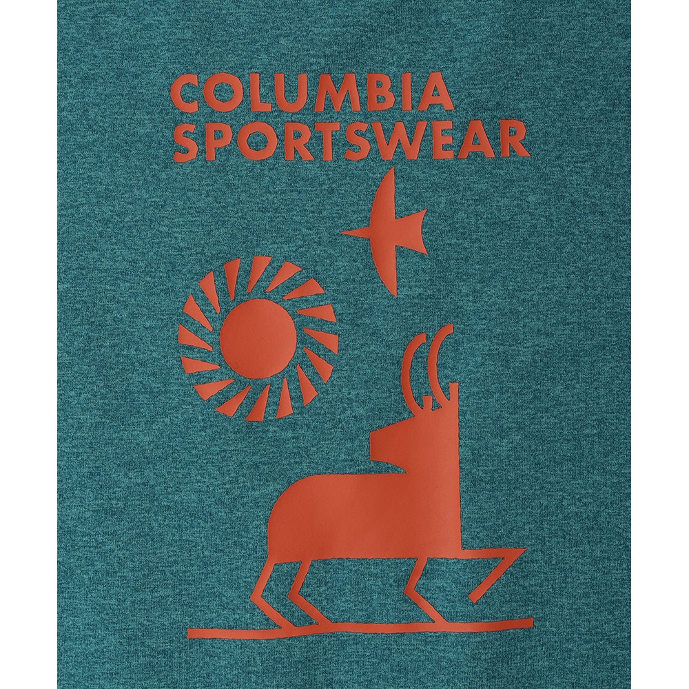 コロンビア（Columbia）（キッズ）テックトレイルショートスリーブグラフィックシャツ AB2391 364