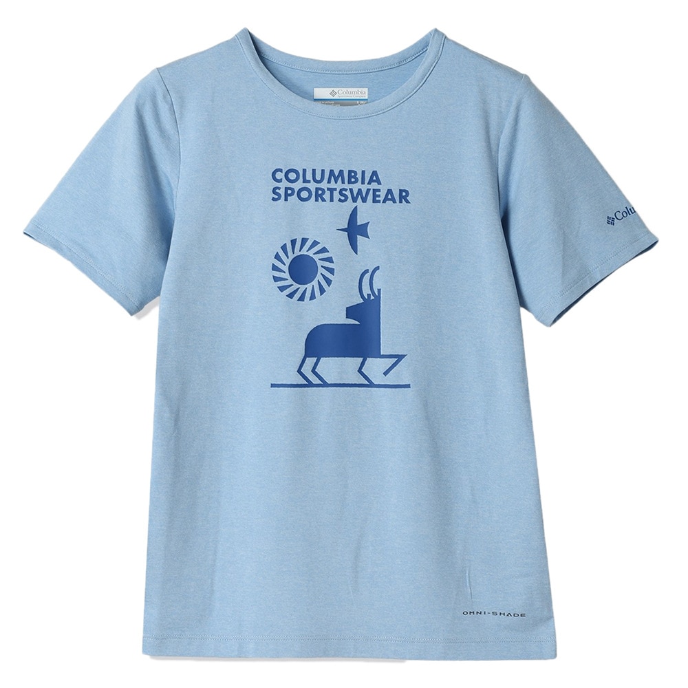 コロンビア（Columbia）（キッズ）テックトレイルショートスリーブグラフィックシャツ AB2391 431