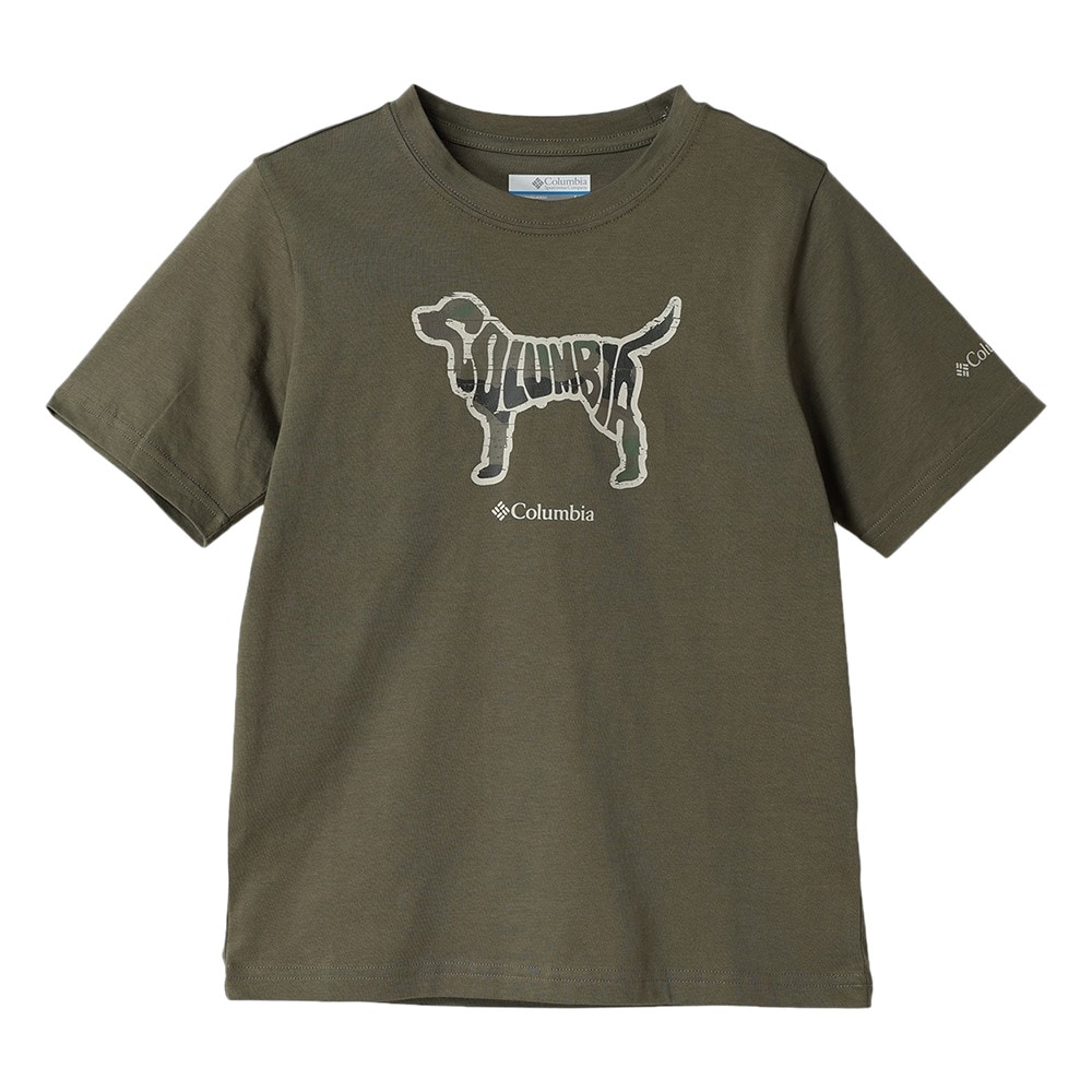 コロンビア（Columbia）（キッズ）バレークリークショートスリーブグラフィックシャツ AB7178 398