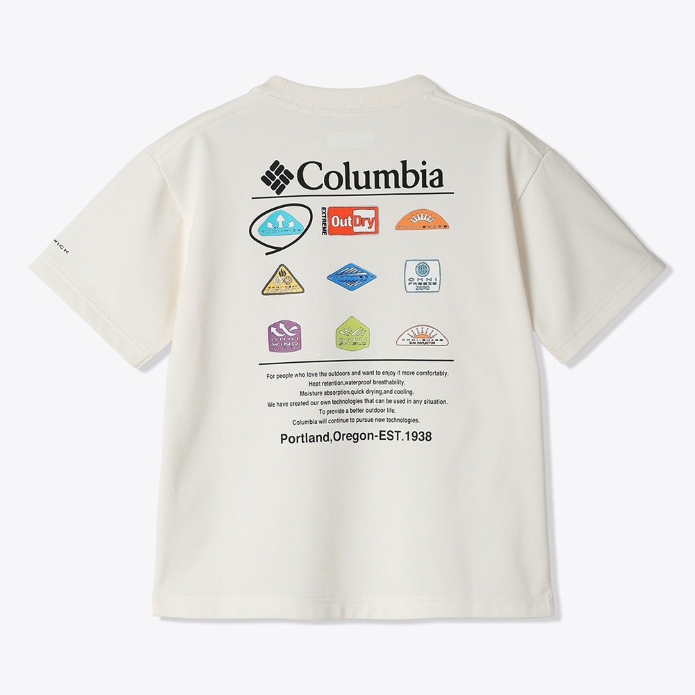 コロンビア（Columbia）（キッズ）スタックブルックグラフィックショートスリーブTシャツ PY0495 125