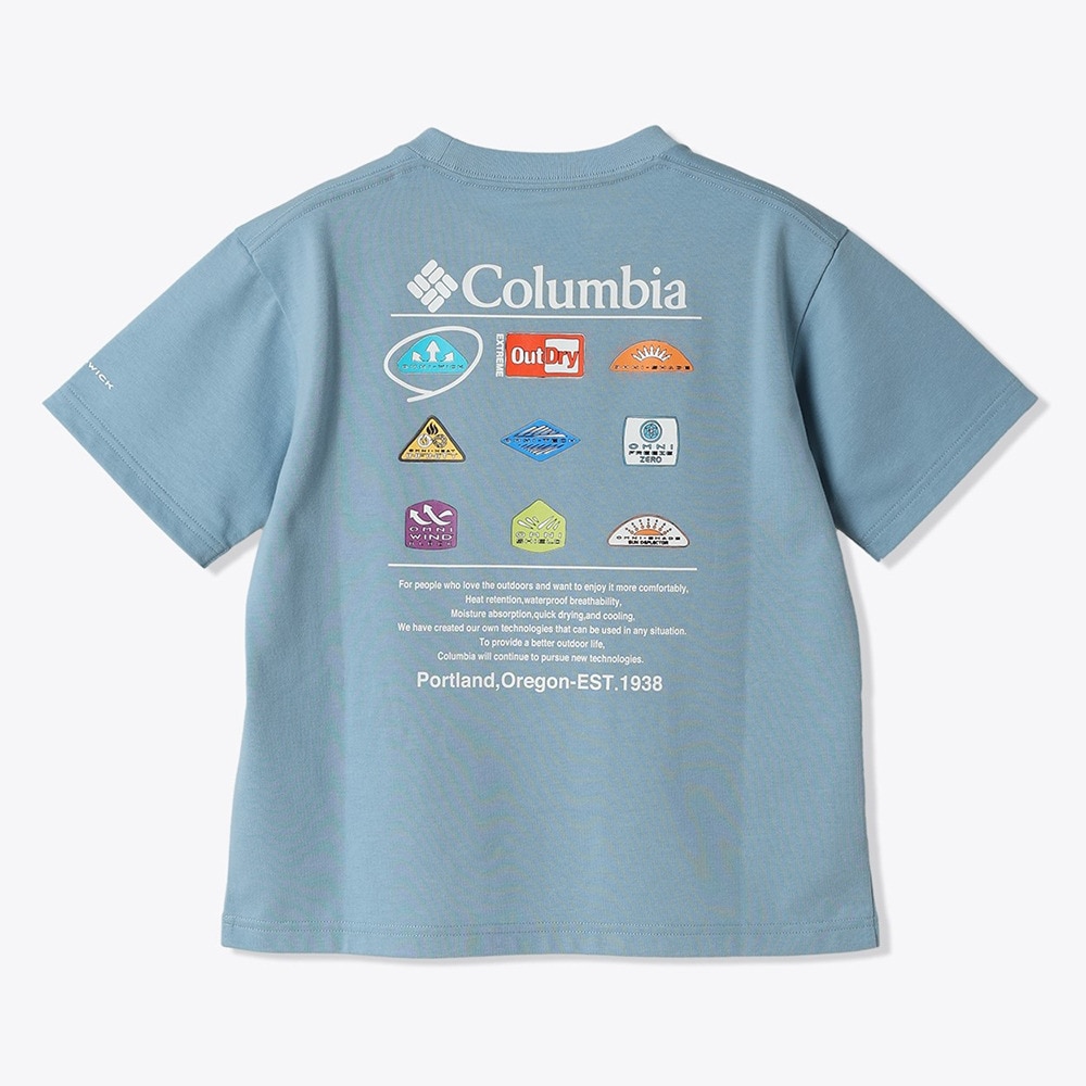 コロンビア（Columbia）（キッズ）スタックブルックグラフィックショートスリーブTシャツ PY0495 431