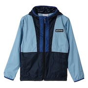 (キッズ)バックボウルフーデッドウインドブレイカージャケット SY9421 431