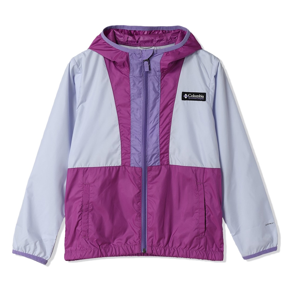 コロンビア（Columbia）（キッズ）バックボウルフーデッドウインドブレイカージャケット SY9421 581