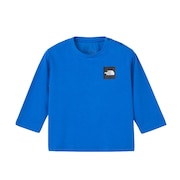 (キッズ)ベビー ロングスリーブ スモールスクエアロゴ Tシャツ NTB32357 HB