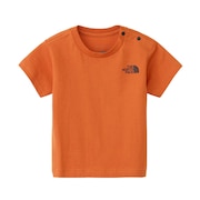 (キッズ)ベビー ショートスリーブ バックスクエアロゴ Tシャツ NTB32538 IB