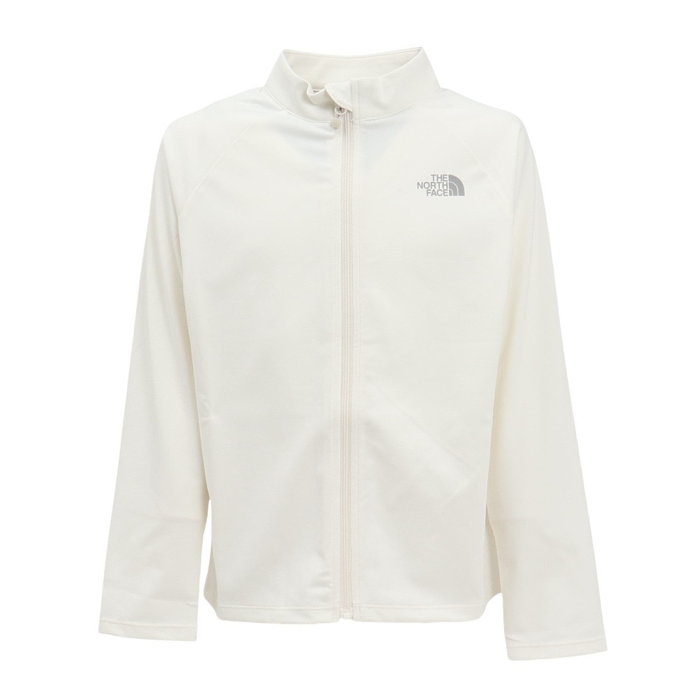 ザ・ノース・フェイス（THE NORTH FACE）（キッズ）ロングスリーブサンシェードフルジップジャケット NTJ12564 WD
