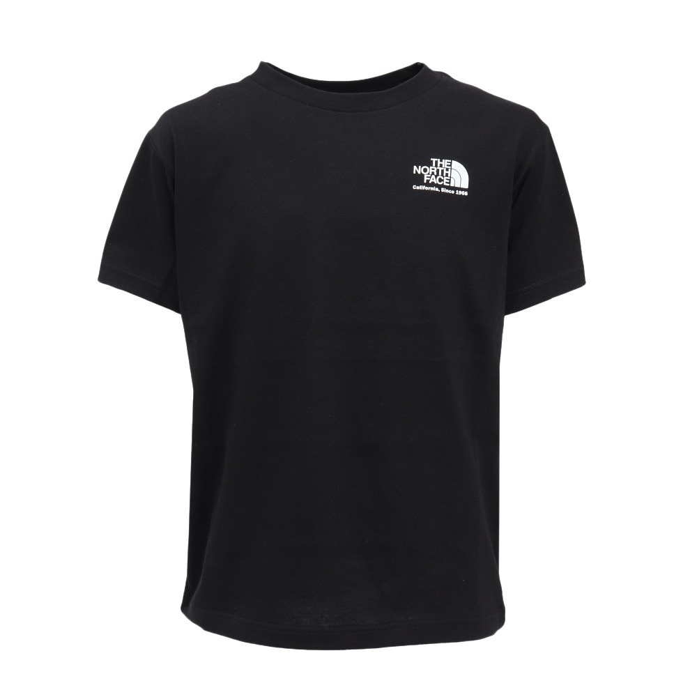 ザ・ノース・フェイス（THE NORTH FACE）（キッズ）ジュニア 半袖 ヒストリカルロゴTシャツ NTJ32356 K